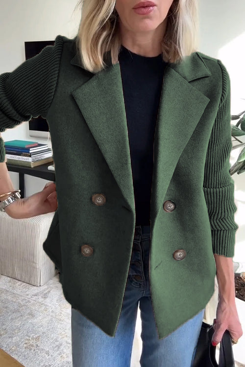 Alesia Zwarte Blazer Dames | Elegante Casual Stijl, Hoogwaardige Stoffen 10
