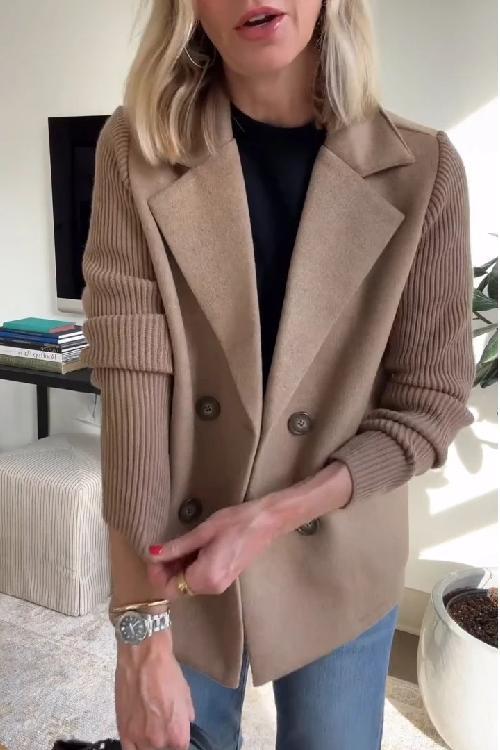 Alesia Zwarte Blazer Dames | Elegante Casual Stijl, Hoogwaardige Stoffen 2