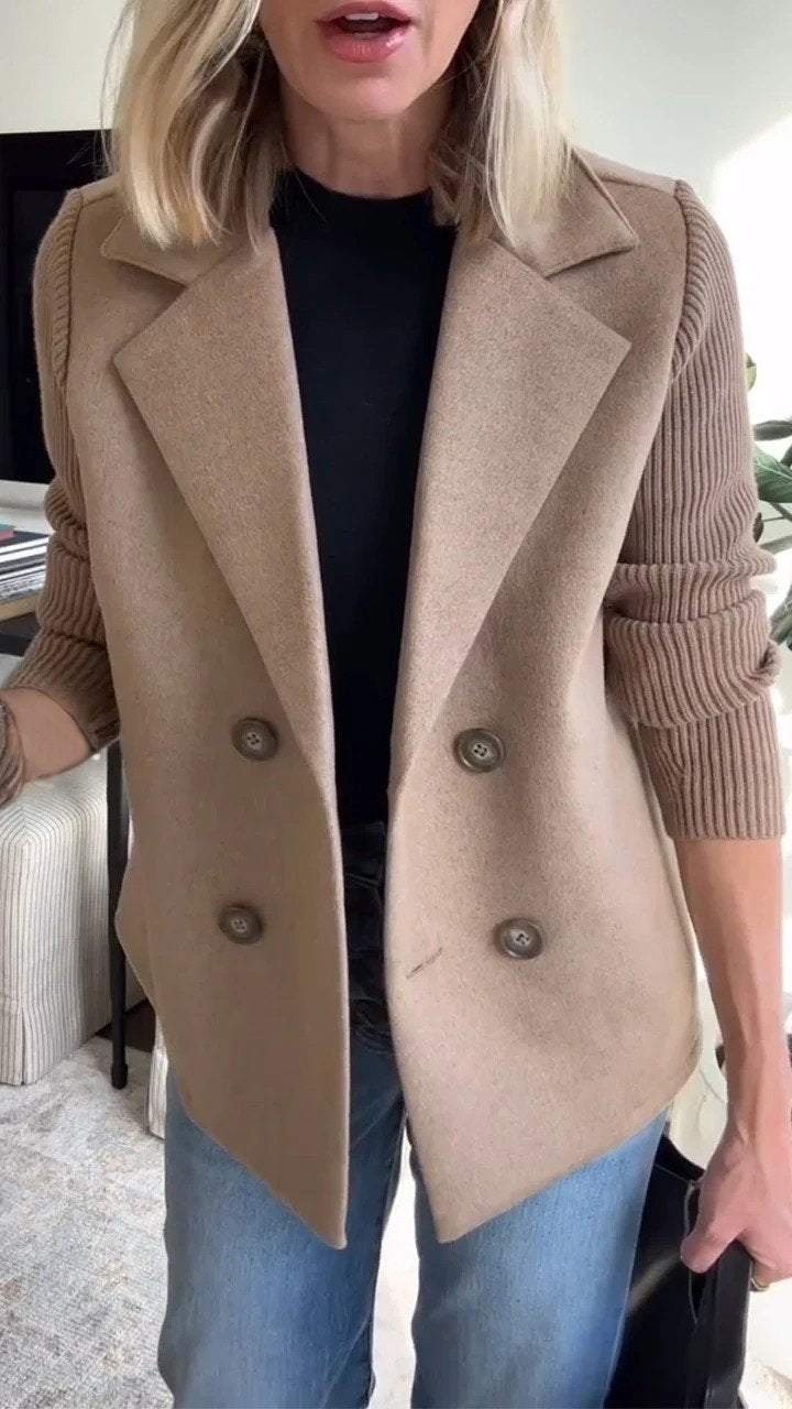 Alesia Zwarte Blazer Dames | Elegante Casual Stijl, Hoogwaardige Stoffen 4