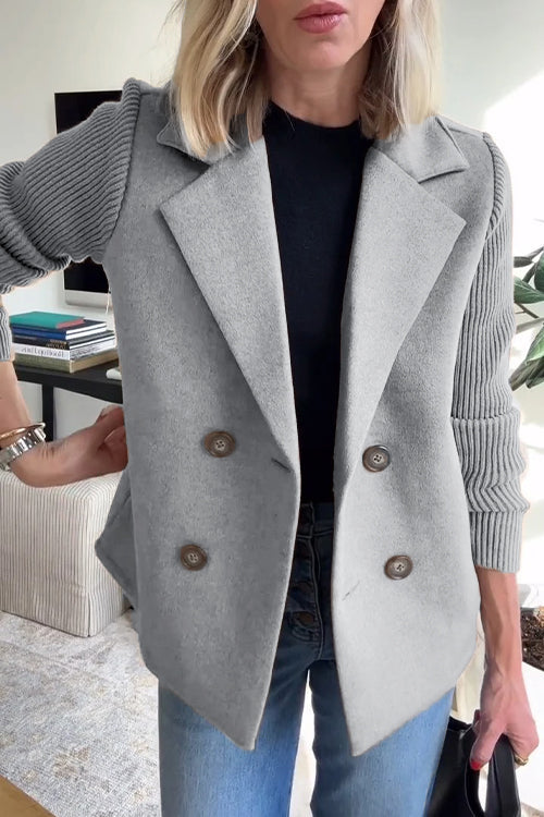 Alesia Zwarte Blazer Dames | Elegante Casual Stijl, Hoogwaardige Stoffen 7