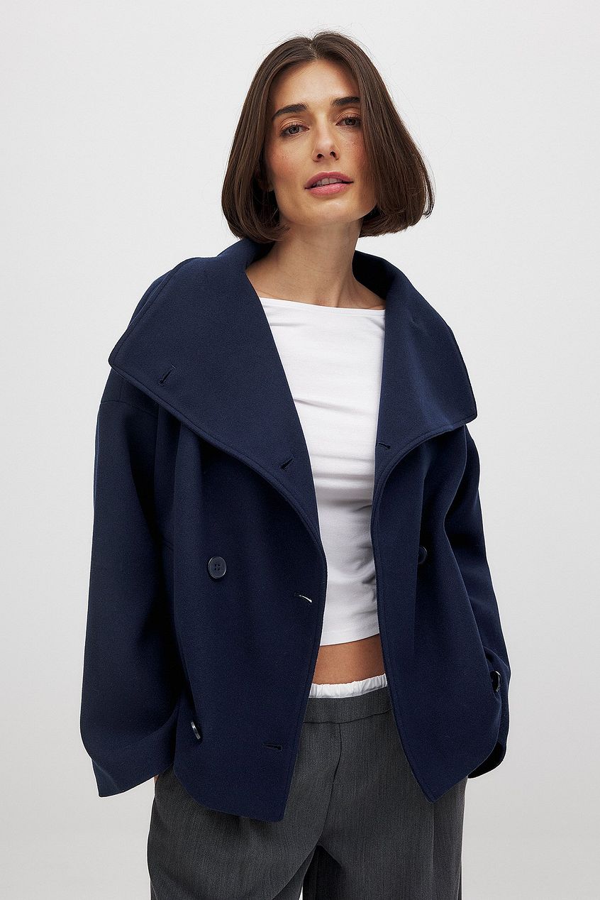 Aline Dames Jack | Warm Wolmix, Kort Model 6