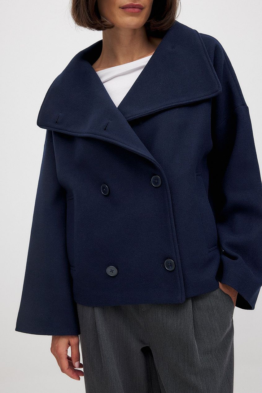 Aline Dames Jack | Warm Wolmix, Kort Model 7