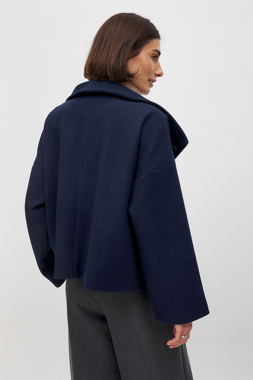Aline Dames Jack | Warm Wolmix, Kort Model 8