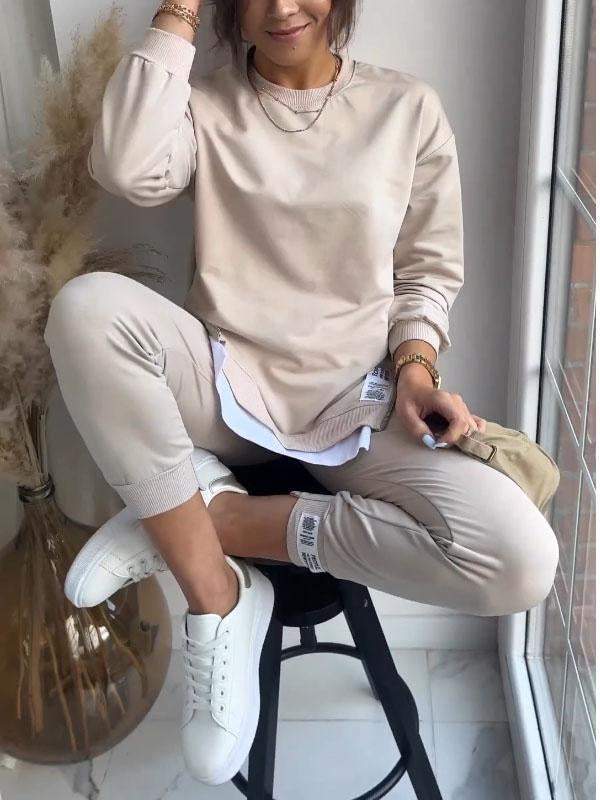 Ava Dames Loungewear Set | Zachte Ademend Stof, Ontspannen Pasvorm 4