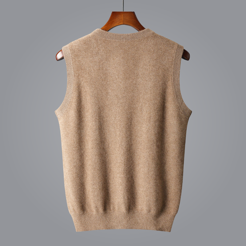 Ava Dames Vest | 100% Kasjmier, Zwart Elegant 1