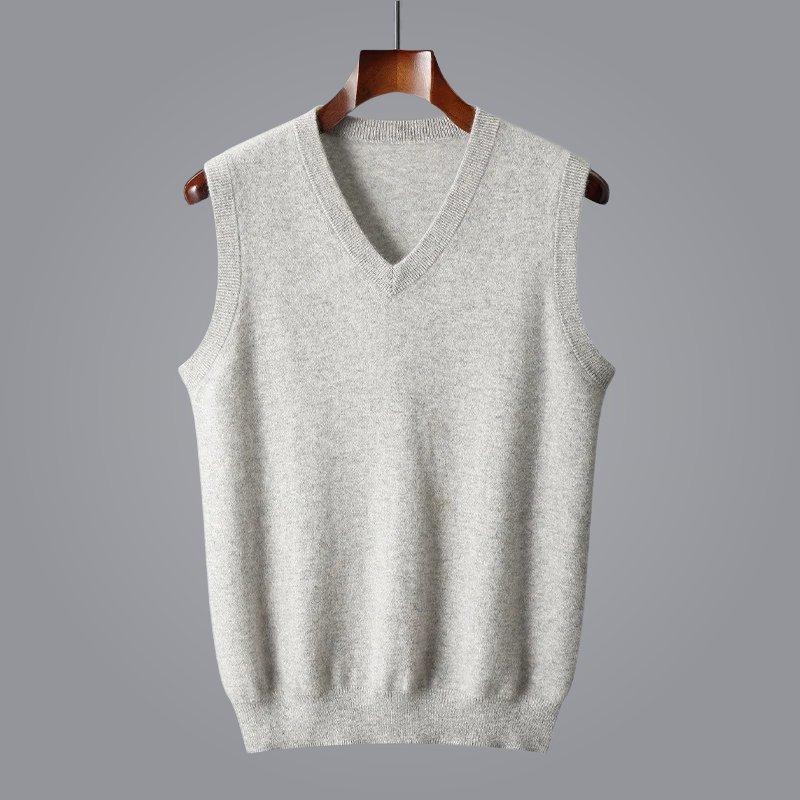 Ava Dames Vest | 100% Kasjmier, Zwart Elegant 5