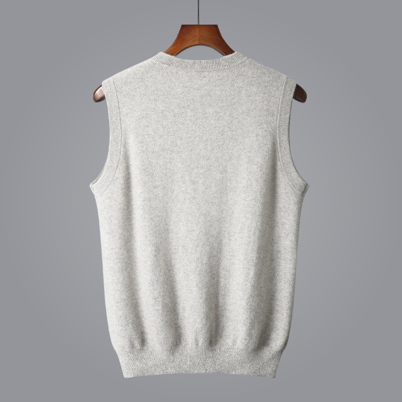 Ava Dames Vest | 100% Kasjmier, Zwart Elegant 6