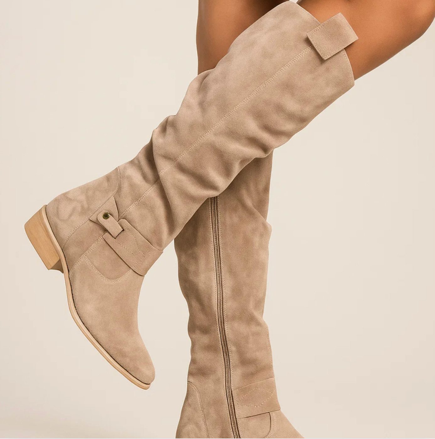 Britt Suède Laarzen Dames | Elegante en Comfortabele Pasvorm, 3 cm Hak 2