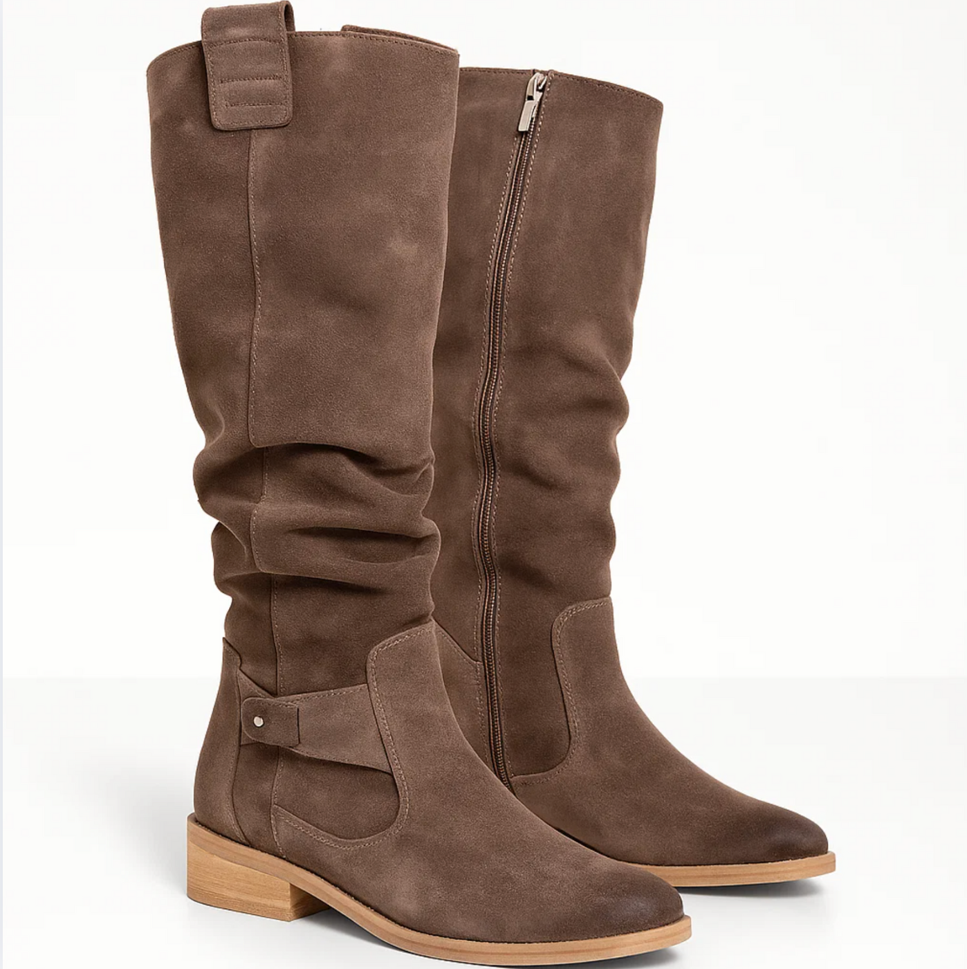 Britt Suède Laarzen Dames | Elegante en Comfortabele Pasvorm, 3 cm Hak 4