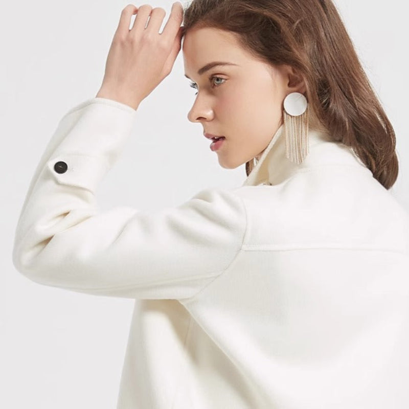 Carmen Dames Jas Winter | Wol, Elegante Pasvorm 7