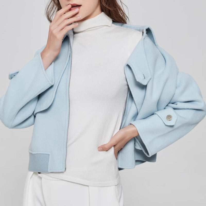 Carmen Dames Jas Winter | Wol, Elegante Pasvorm 8