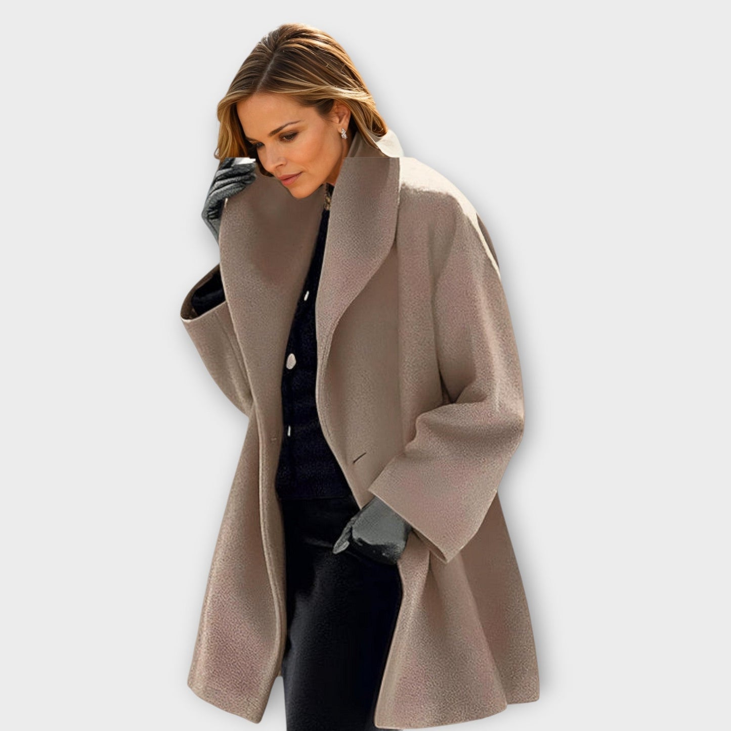 Celine Dames Jas Winter | 100% Wol, Winddicht en Elegant 2