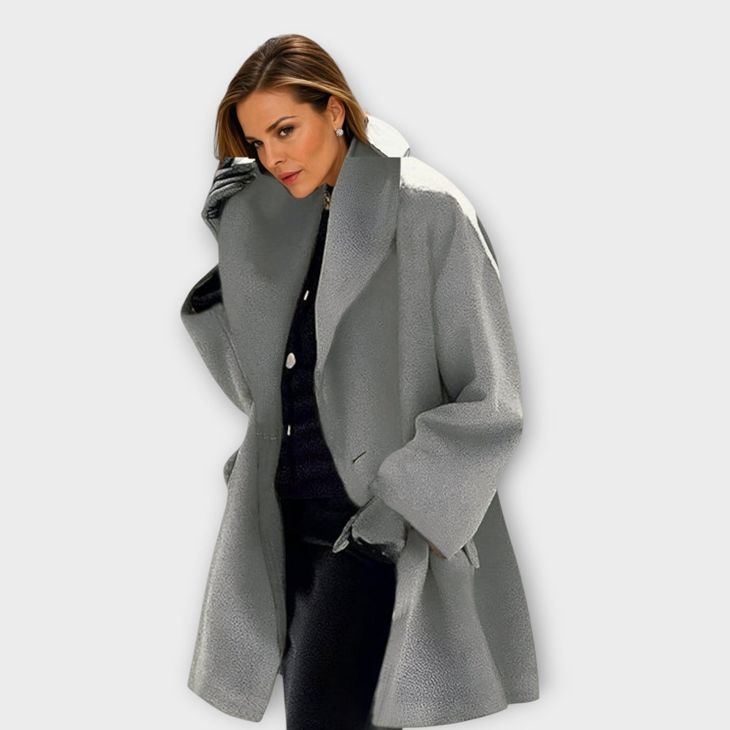 Celine Dames Jas Winter | 100% Wol, Winddicht en Elegant 3