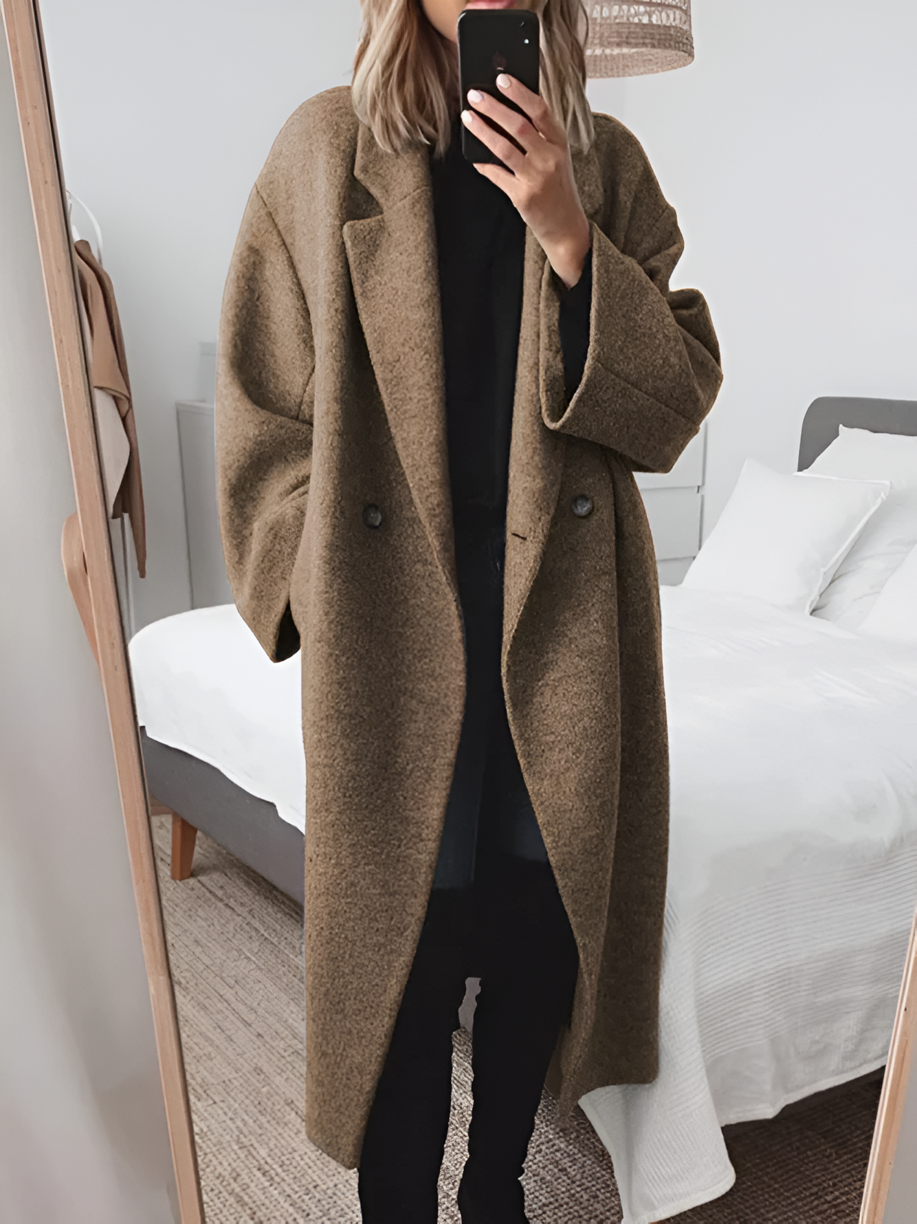 Celine Lange Dames Jas | Tijdloos Ontwerp, Comfortabel Wintermodel 1