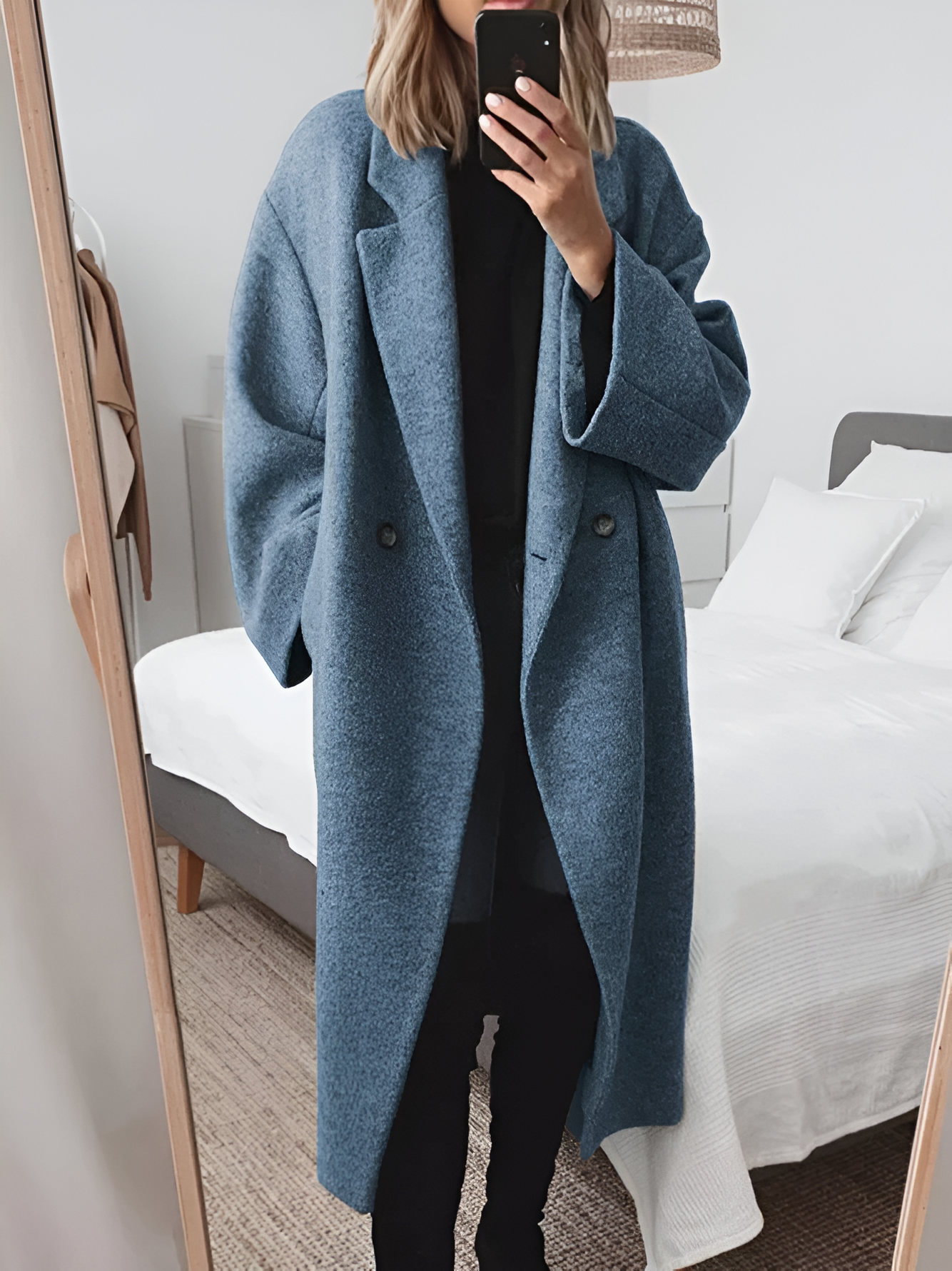 Celine Lange Dames Jas | Tijdloos Ontwerp, Comfortabel Wintermodel 2