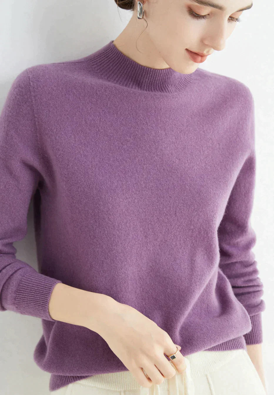 Cindie Dames Kasjmiertrui | Ultra-Zacht en Tijdloos Design 12