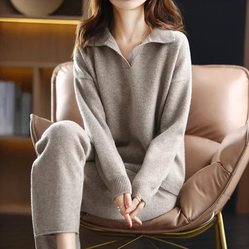 Cleo Dames Kasjmierset | 100% Premium, Ademend en Lichtgewicht 3