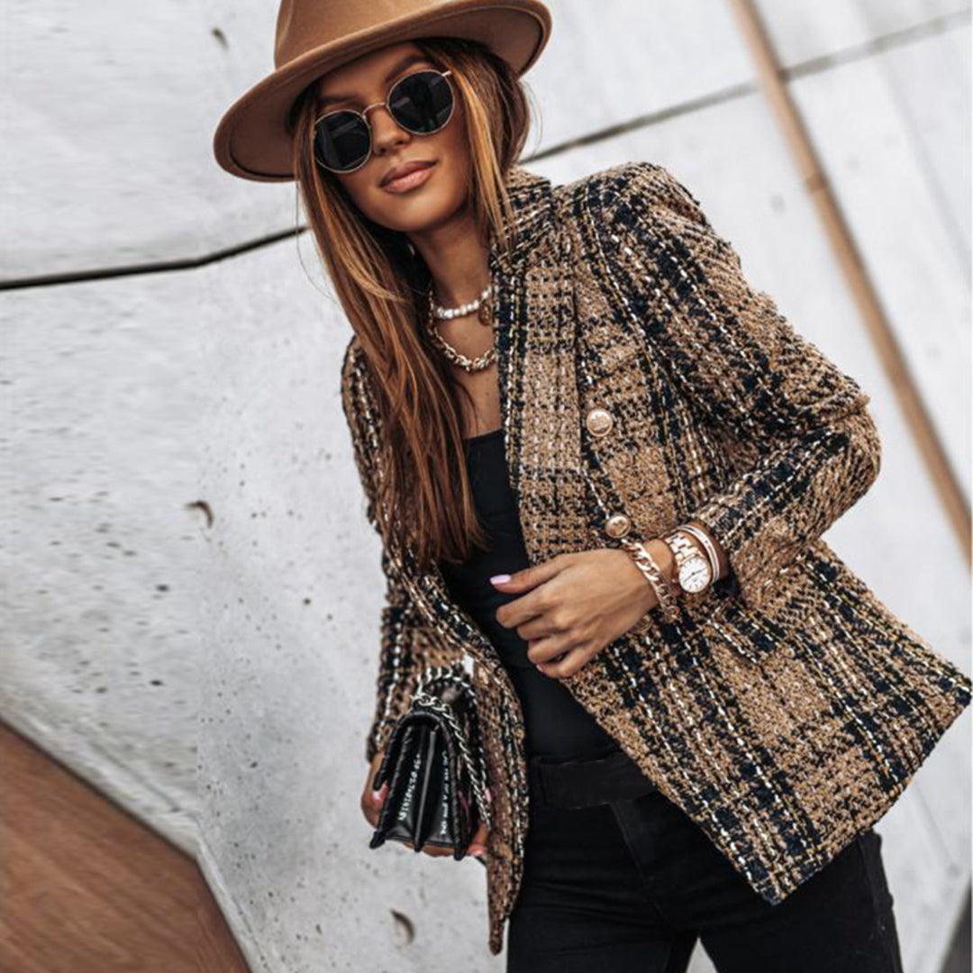 Daisy Dames Blazer | Getailleerd, Zwarte Blazer Dames