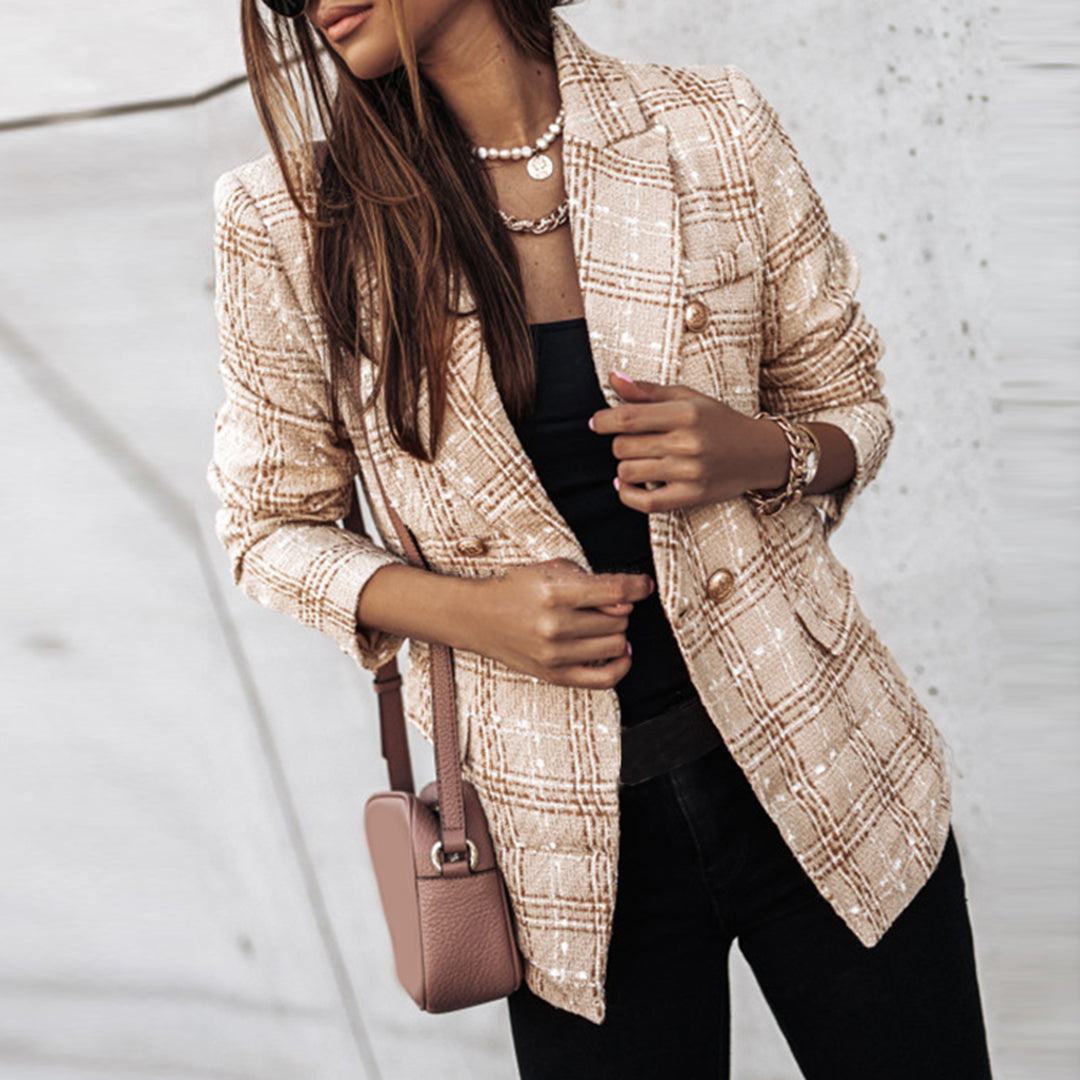 Daisy Dames Blazer | Getailleerd, Zwarte Blazer Dames 2