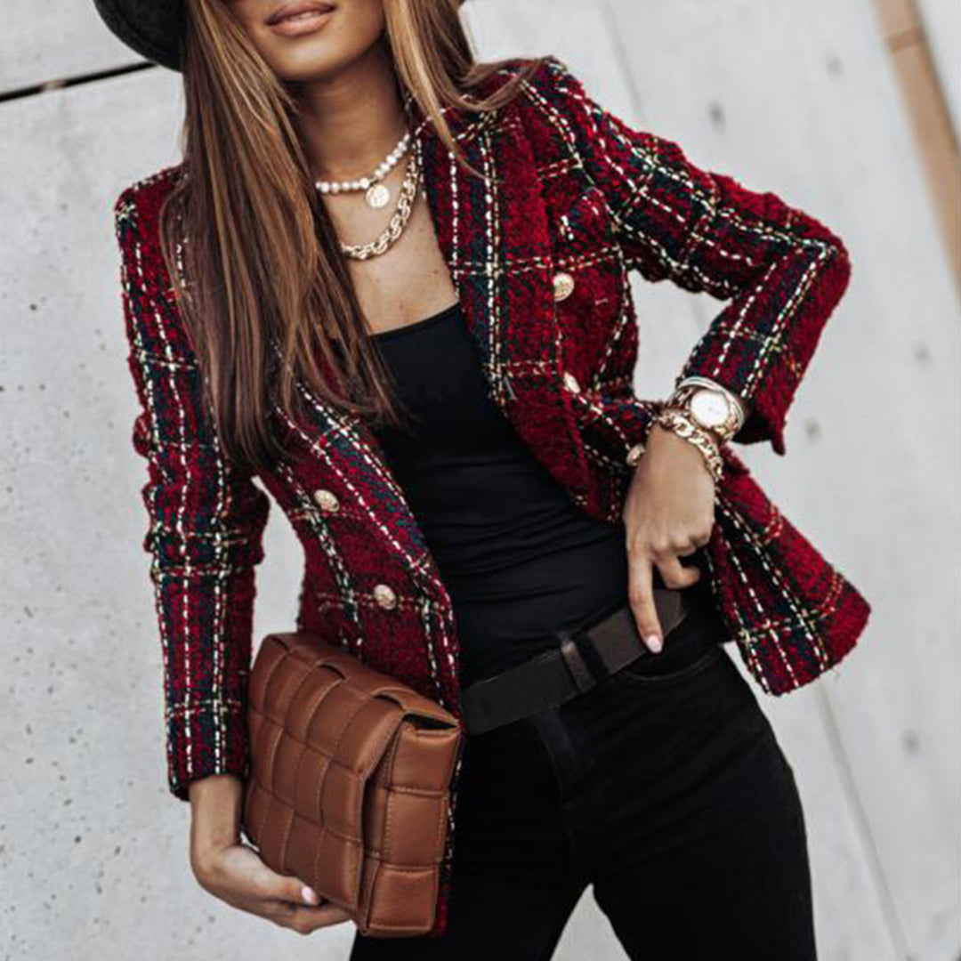 Daisy Dames Blazer | Getailleerd, Zwarte Blazer Dames 3