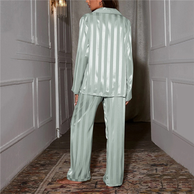 Daisy Dames Pyjamaset | Lange Mouwen, Knoopsluiting, Comfortabele Pasvorm 2