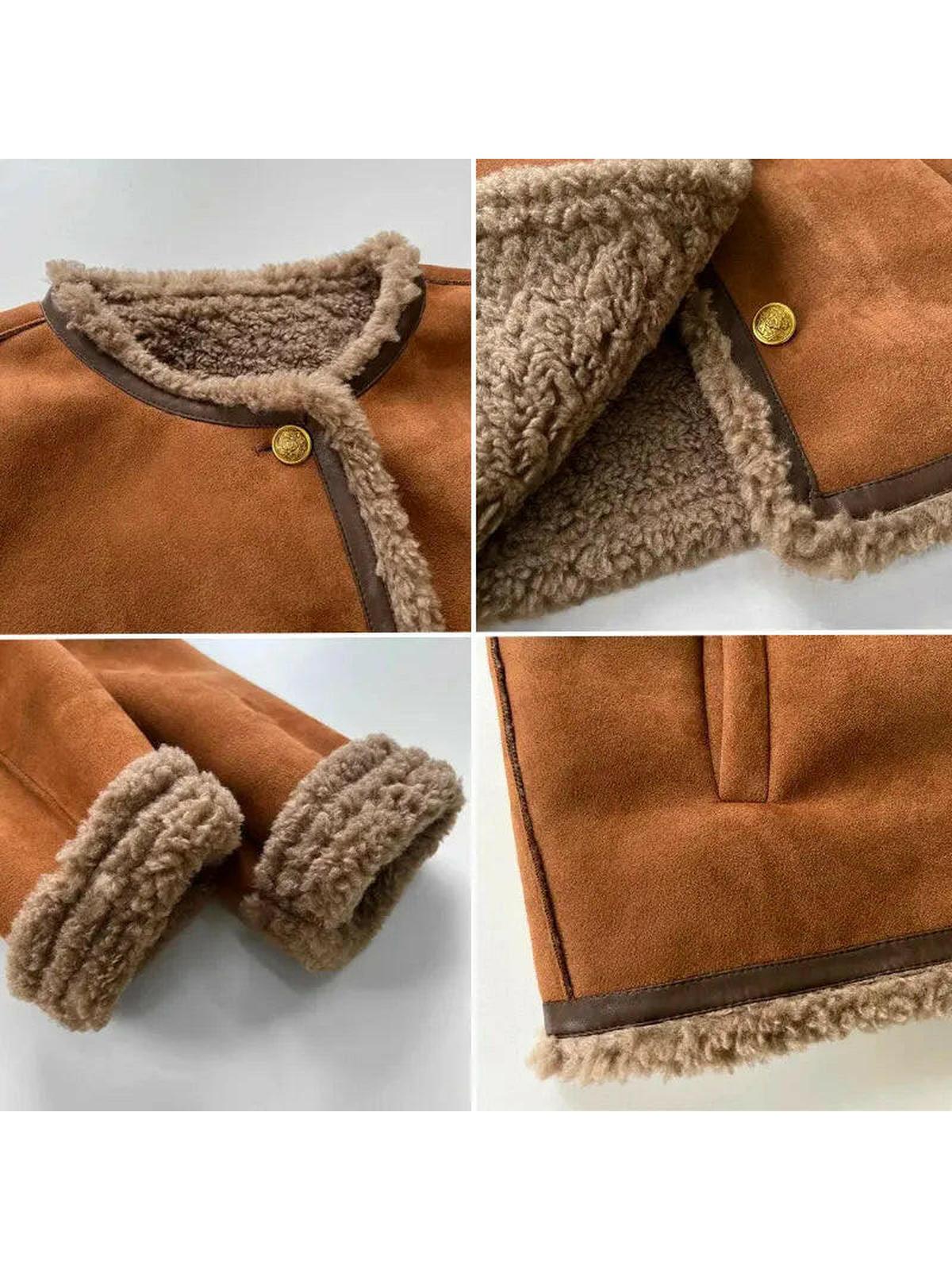 Evelyn Dames Jas Winter | Ethische Wol, Comfortabel en Elegant 4