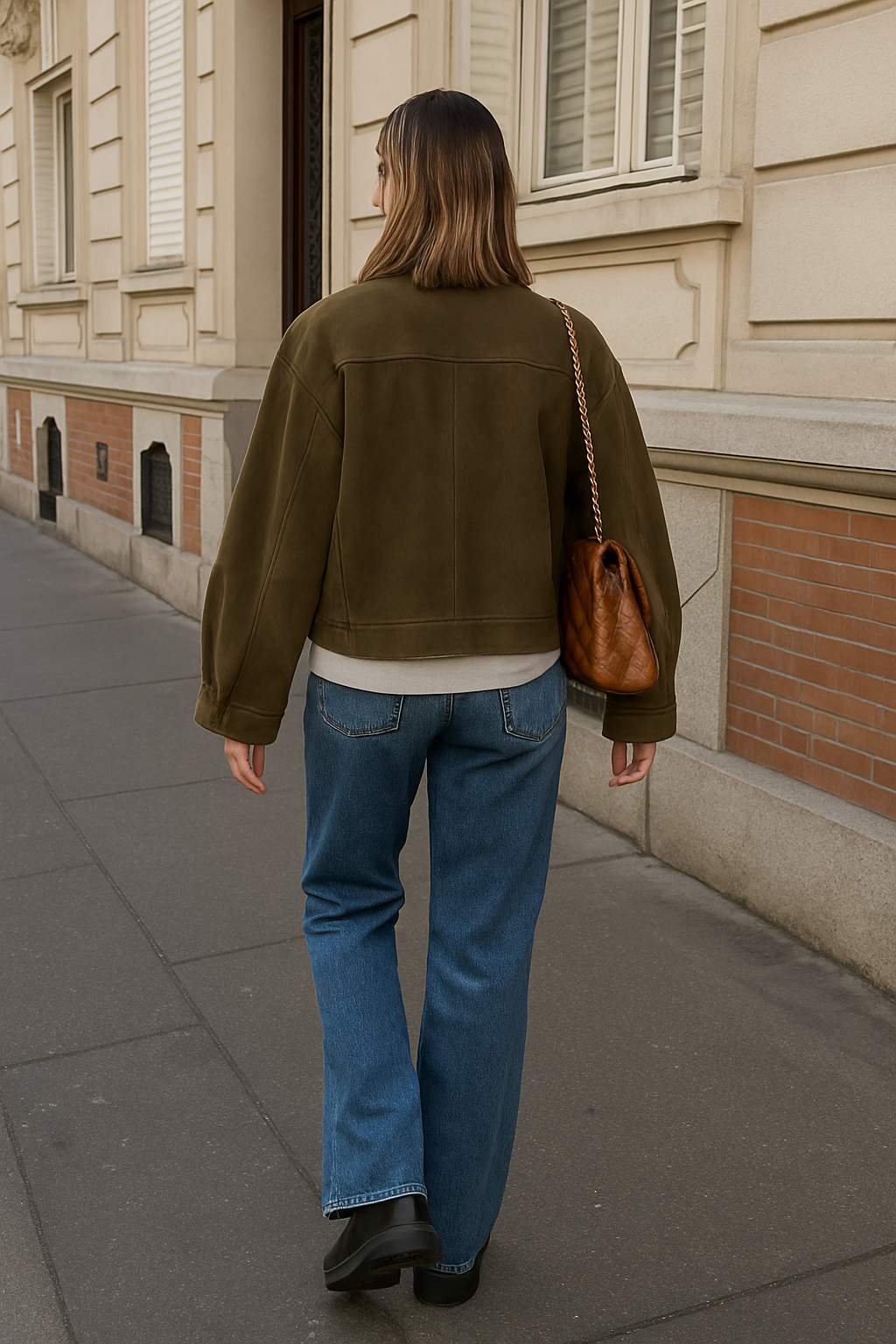 Sanne Oversized Suède Jasje | Luxe Suède, Tijdloos en Elegant 5