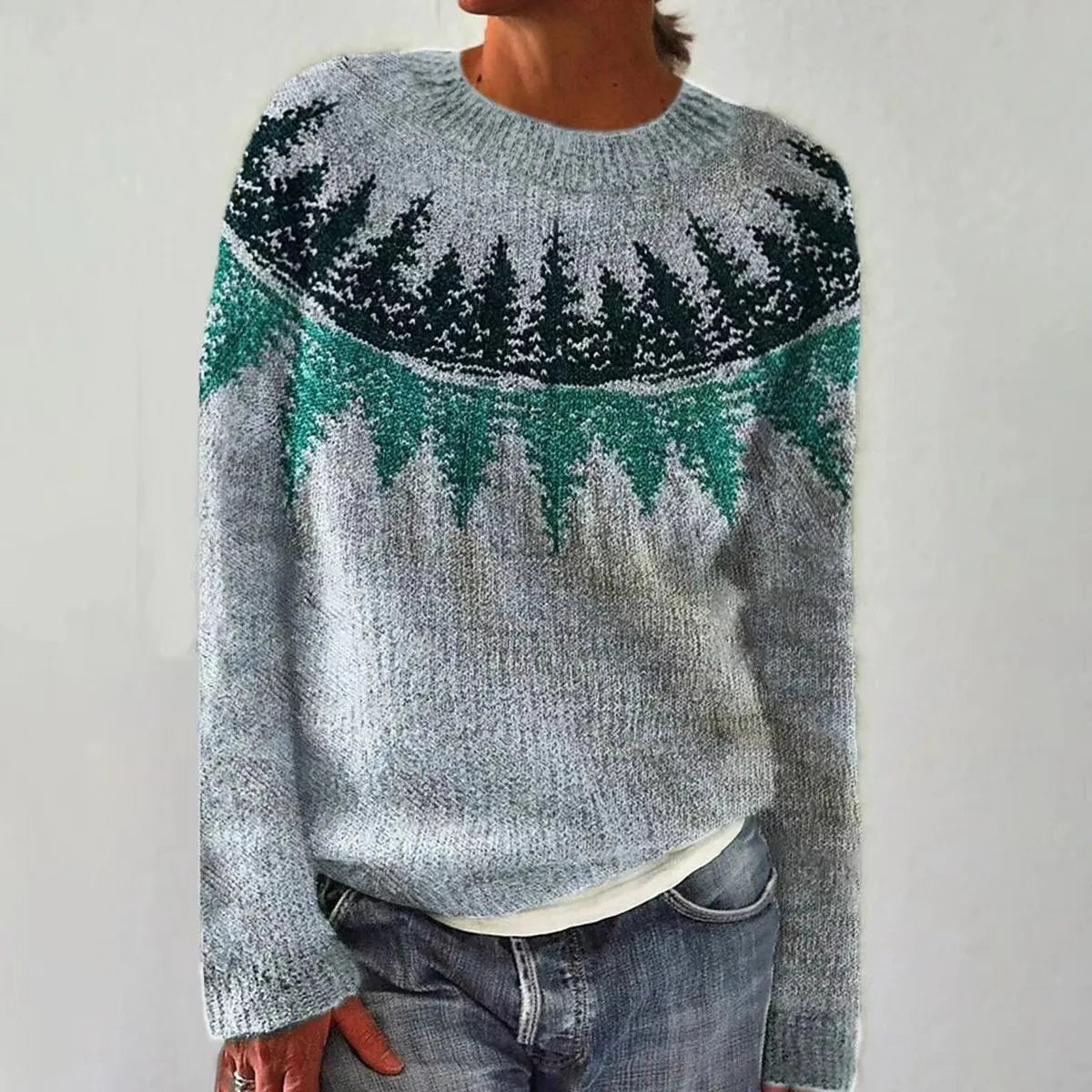Sienna Dames Retro Trui | Zacht Gebreid, Elegante Vintage Stijl 6