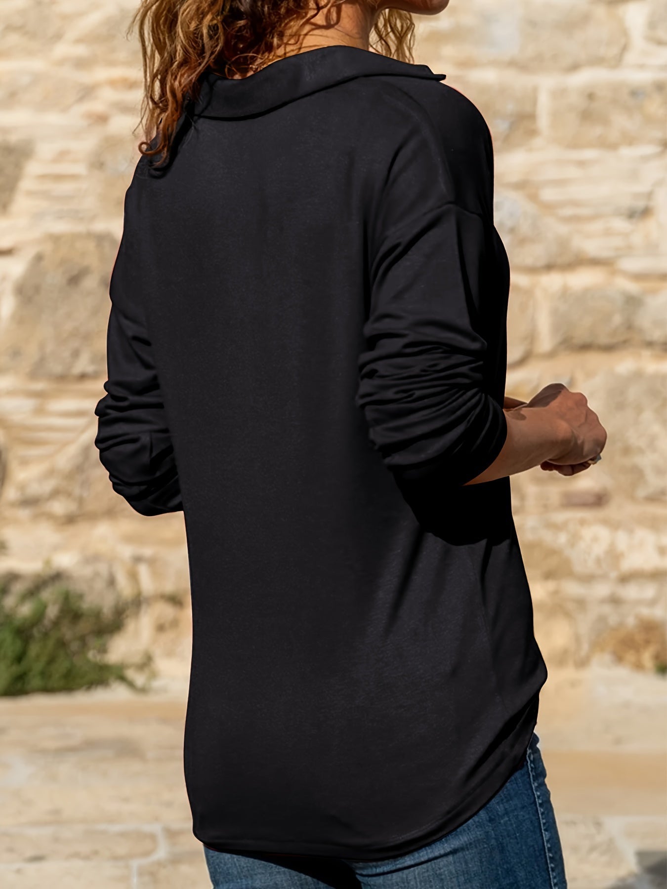 Sienna Dames Top | Chique Lange Mouwen, Flatterende Pasvorm 7