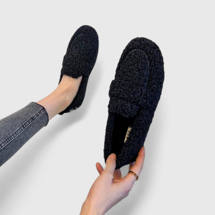Soleil Dames Slippers | Zachte Lamswol, Elegante Loafer-Stijl 4