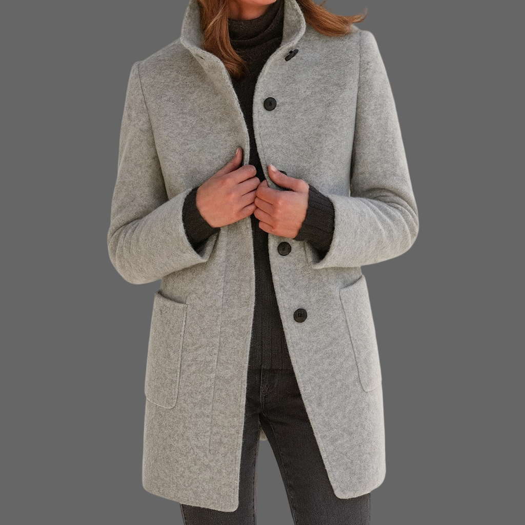 Sophie Damesjas Winter | Wolmix, Tijdloos en Flatterend 0