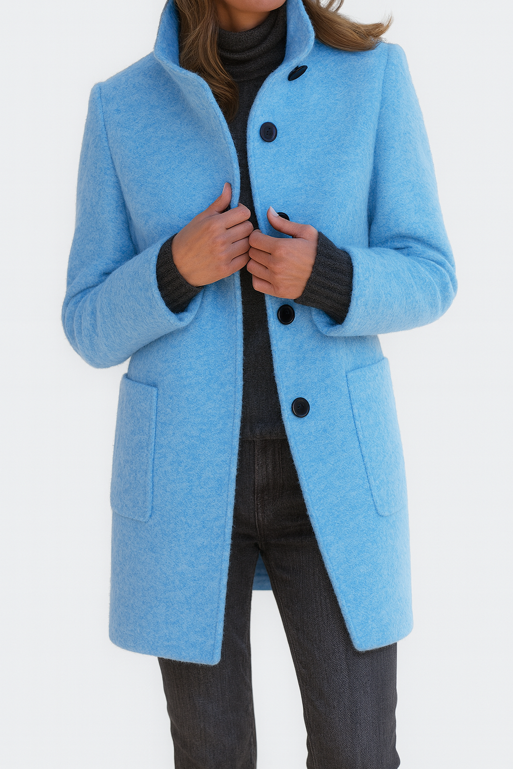 Sophie Damesjas Winter | Wolmix, Tijdloos en Flatterend 10