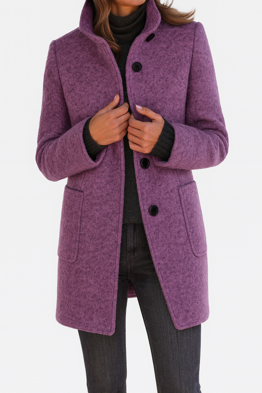 Sophie Damesjas Winter | Wolmix, Tijdloos en Flatterend 4