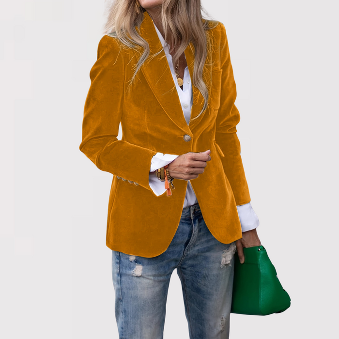 Sophie Vrouwen Fluwelen Jas | Luxe Materiaal, Elegante Stijl 4
