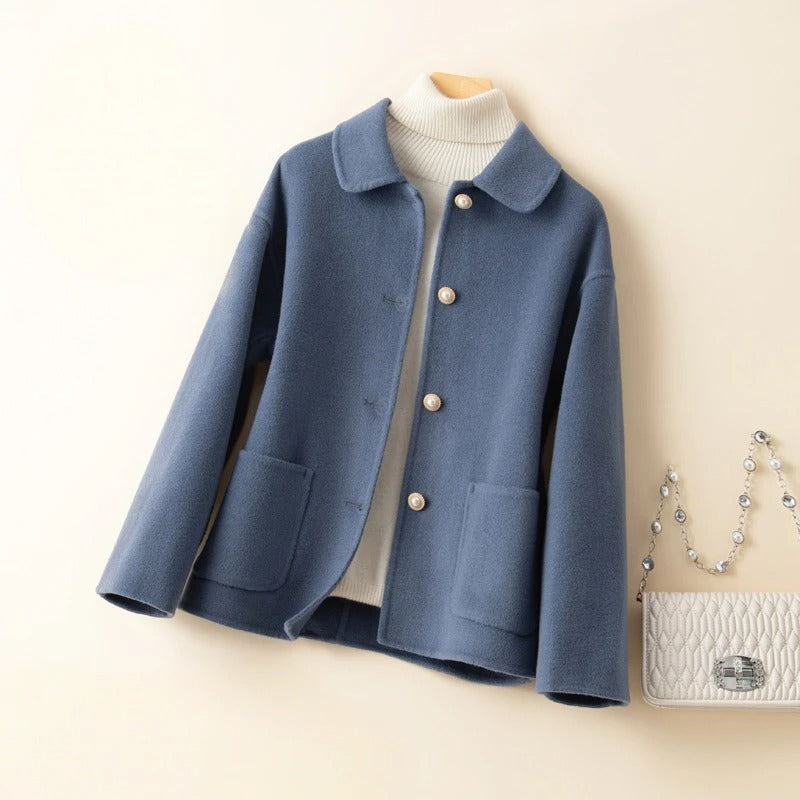 Vicky K Korte Winterjas Dames | Zachte Stof, Elegante Pasvorm 3
