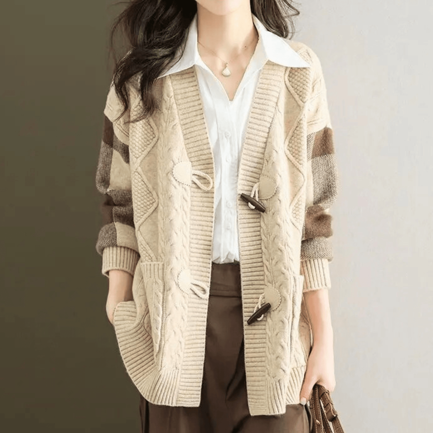 VivaBelle Dames Vest | Ultrap Zachte Stof, Elegant Halflang 8