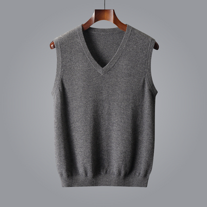 Ava Dames Vest | 100% Kasjmier, Zwart Elegant 9