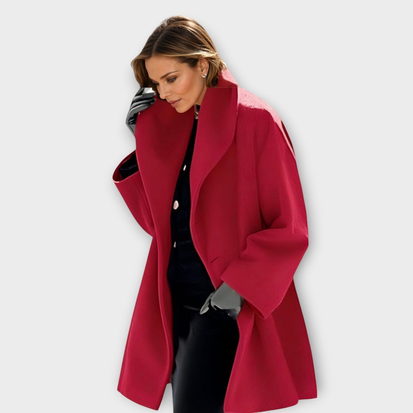 Celine Dames Jas Winter | 100% Wol, Winddicht en Elegant 0