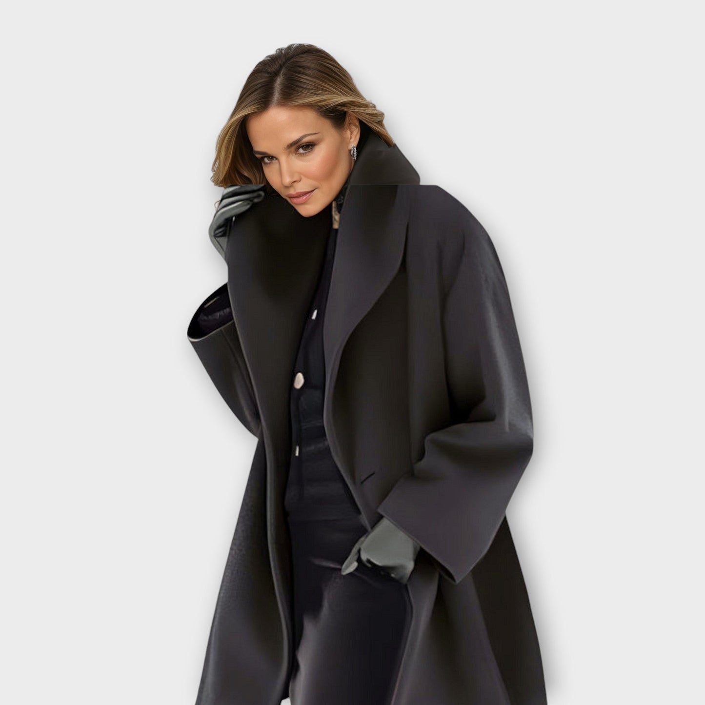 Celine Dames Jas Winter | 100% Wol, Winddicht en Elegant 1