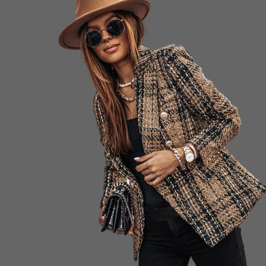 Daisy Dames Blazer | Getailleerd, Zwarte Blazer Dames 0