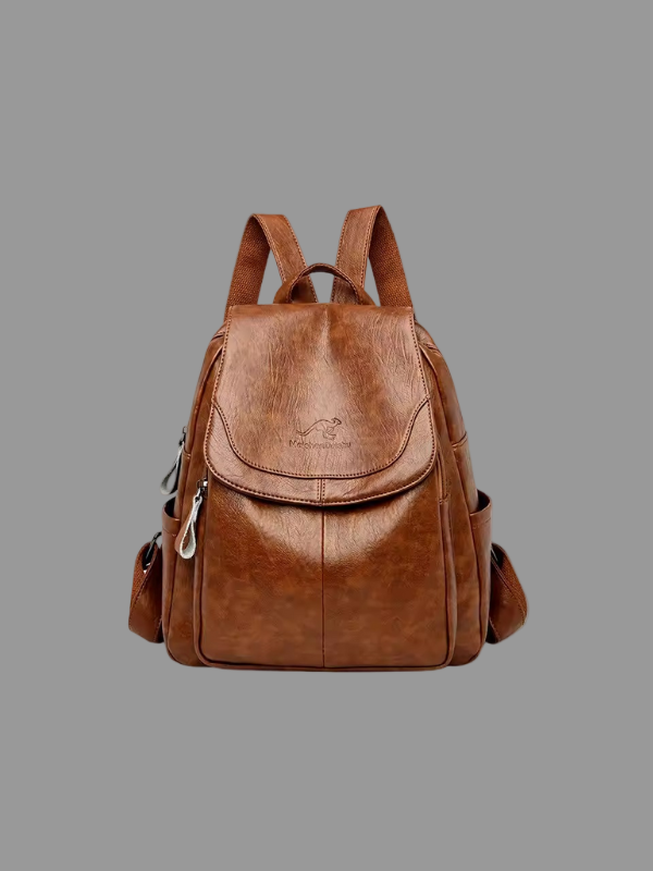 Daniëlle Dames Rugzak | Antidiefstal, Leren en Veilig 0