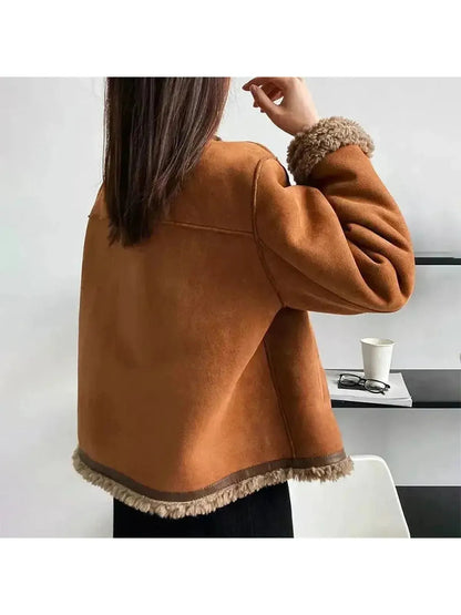 Evelyn Dames Jas Winter | Ethische Wol, Comfortabel en Elegant 3