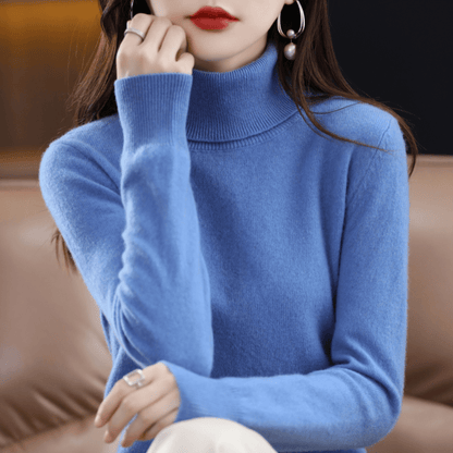 Milou Zwarte Coltrui Dames | 100% Premium Katoen, Tijdloos en Comfortabel