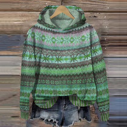Sanne Noorse Dameshoodie | Traditioneel Patroon, Warm en Comfortabel 2
