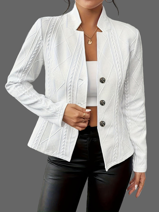 Selina Zwarte Blazer Dames | Perfecte Pasvorm, Tijdloos Ontwerp 0