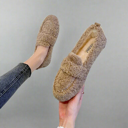Soleil Dames Slippers | Zachte Lamswol, Elegante Loafer-Stijl 0